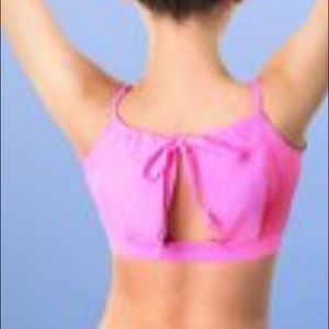 Purple Pixies girls dance top size medium